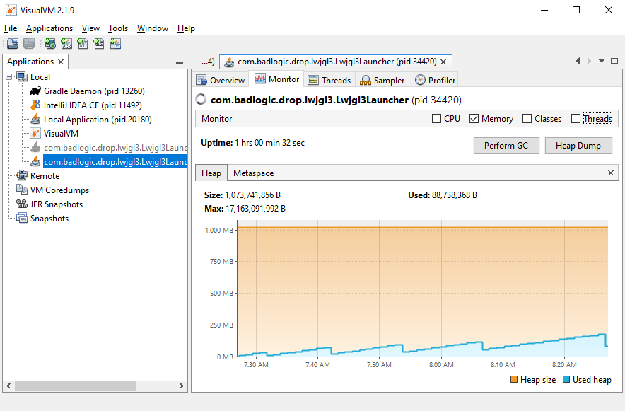 memory profile